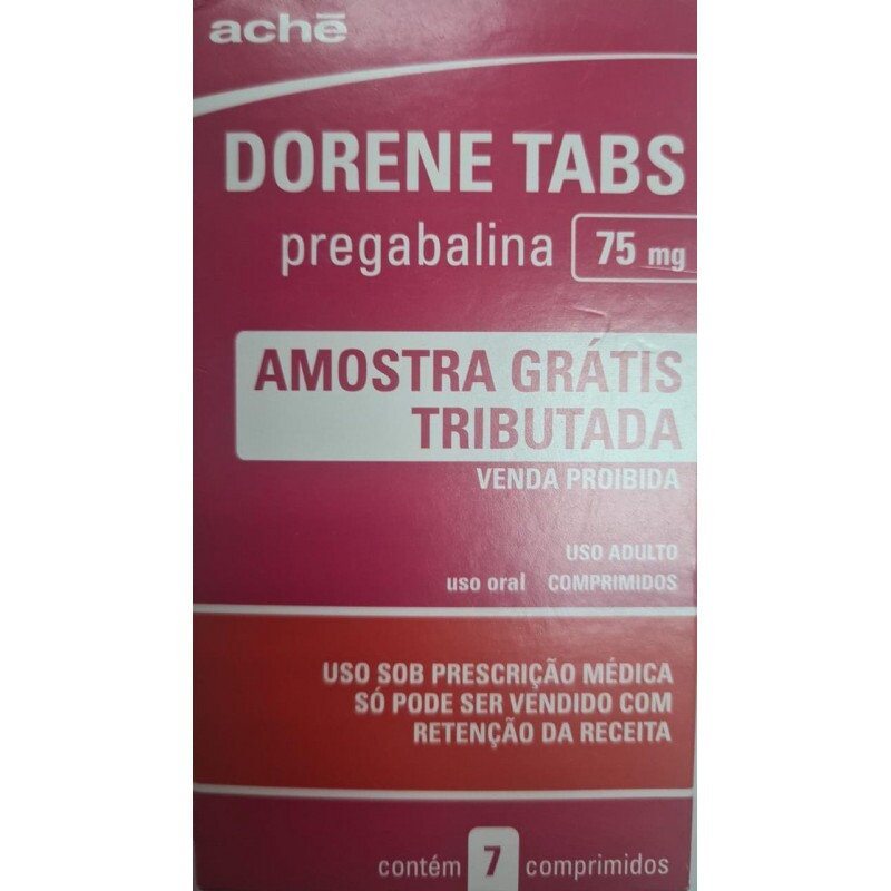 Pesquisando por tag dorene tabs pregabalina 75mg 7 comprimidos